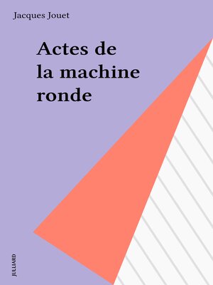 cover image of Actes de la machine ronde